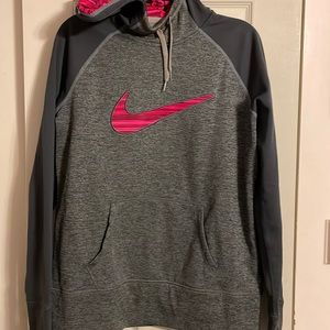 Women’s size large, Nike, women’s sweatshirt.